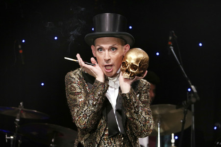 Fototermin mit Tim Fischer in Berlin