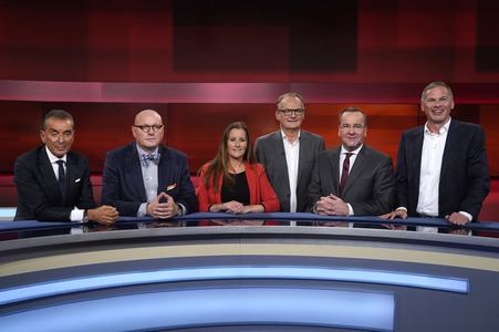 Talkshow 'hart aber fair' in Berlin