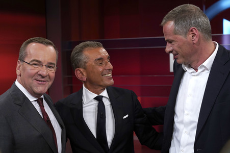 Talkshow 'hart aber fair' in Berlin