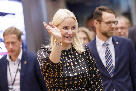 Kronprinzessin Mette-Marit und Kronprinz Haakon von Norwegen in Köln