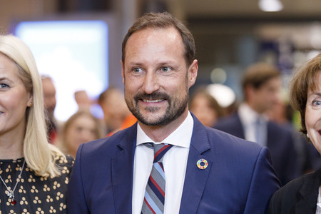 Kronprinzessin Mette-Marit und Kronprinz Haakon von Norwegen in Köln