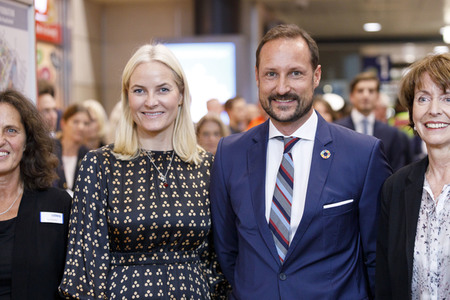 Kronprinzessin Mette-Marit und Kronprinz Haakon von Norwegen in Köln