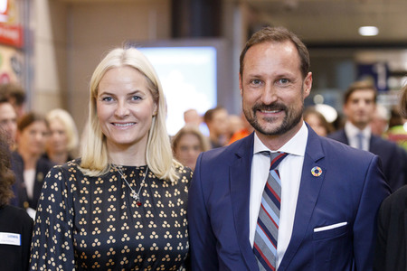 Kronprinzessin Mette-Marit und Kronprinz Haakon von Norwegen in Köln