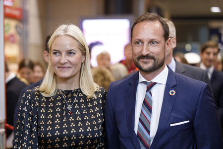 Kronprinzessin Mette-Marit und Kronprinz Haakon von Norwegen in Köln
