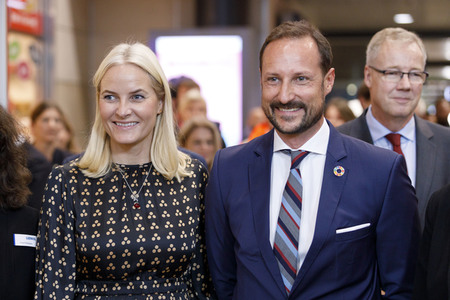 Kronprinzessin Mette-Marit und Kronprinz Haakon von Norwegen in Köln