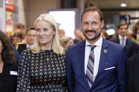 Kronprinzessin Mette-Marit und Kronprinz Haakon von Norwegen in Köln