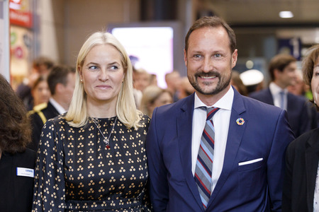 Kronprinzessin Mette-Marit und Kronprinz Haakon von Norwegen in Köln