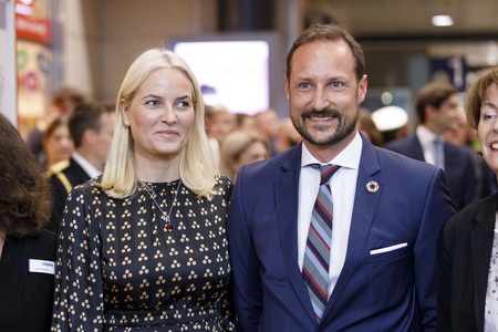 Kronprinzessin Mette-Marit und Kronprinz Haakon von Norwegen in Köln