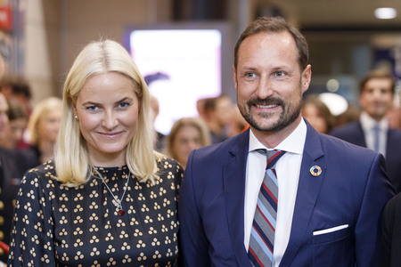 Kronprinzessin Mette-Marit und Kronprinz Haakon von Norwegen in Köln