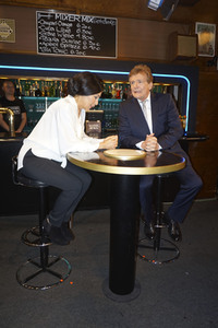 Aufzeichnung der TV-Show 'Katrin Weber Latenight' in Leipzig