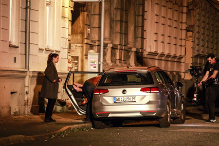 Dreharbeiten 'Wolfsland - Kein Entkommen' in Görlitz
