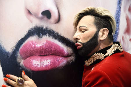 Harald Glööckler auf der Frankfurter Buchmesse 2019