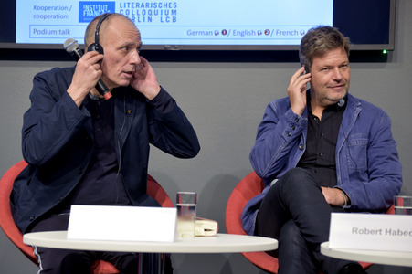 Robert Habeck auf der Frankfurter Buchmesse 2019