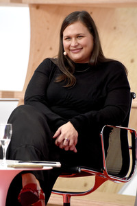 Kelly Luegenbiehl auf der Frankfurter Buchmesse 2019