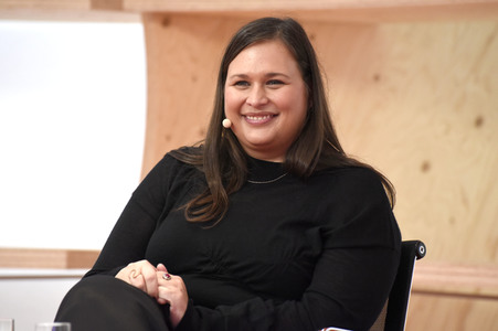 Kelly Luegenbiehl auf der Frankfurter Buchmesse 2019