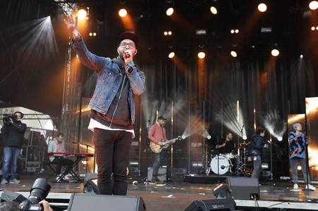 Solidaritätskonzert 'Halle zusammen' in Halle