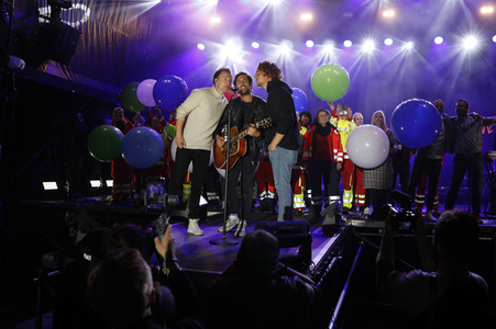 Solidaritätskonzert 'Halle zusammen' in Halle