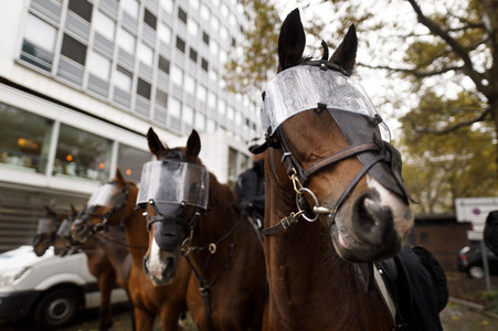 Demonstration gegen die türkische Militär-Offensive in Nordsyrien in Köln