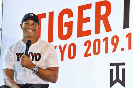 Tiger Woods in Tokio