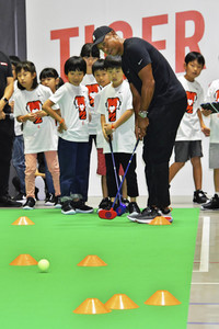 Tiger Woods in Tokio