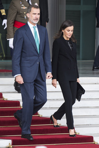 Abflug der spanischen Royals nach Japan in Madrid