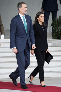 Abflug der spanischen Royals nach Japan in Madrid