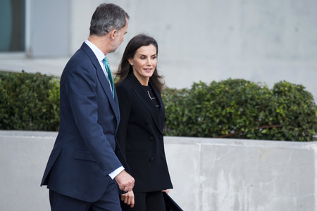 Abflug der spanischen Royals nach Japan in Madrid