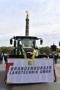 Protest gegen Agrarpolitik in Berlin