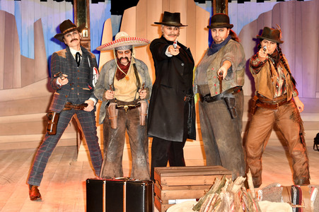 Fototermin 'Die 5 glorreichen Sieben' in Berlin