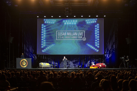 Auftritt von Cesar Millan in Erfurt