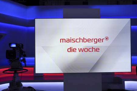 Talkshow 'maischberger. die woche' in Köln