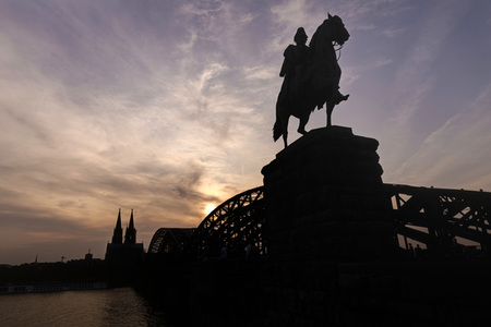 Reiterstandbild von Kaiser Wilhelm I. in Köln