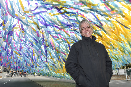 Kunstinstallation 'Visions in Motions' in Berlin