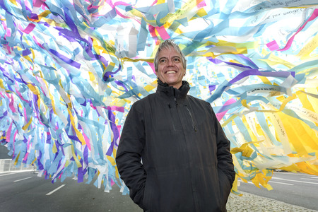 Kunstinstallation 'Visions in Motions' in Berlin