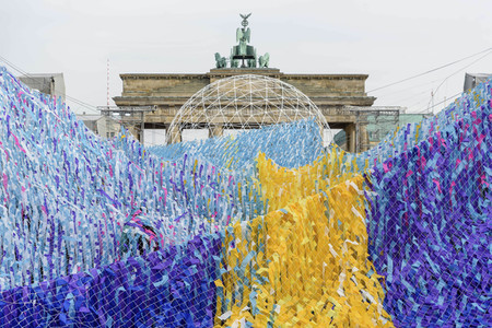 Kunstinstallation 'Visions in Motions' in Berlin