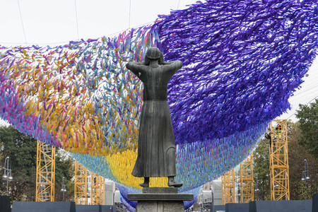 Kunstinstallation 'Visions in Motions' in Berlin