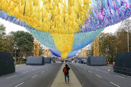 Kunstinstallation 'Visions in Motions' in Berlin