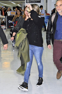 Ankunft 'Terminator: Dark Fate' Cast in Narita