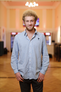 Fototermin mit Johannes Hallervorden in Köln