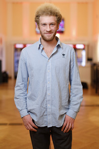 Fototermin mit Johannes Hallervorden in Köln