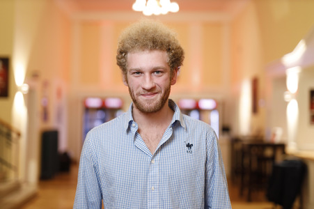 Fototermin mit Johannes Hallervorden in Köln