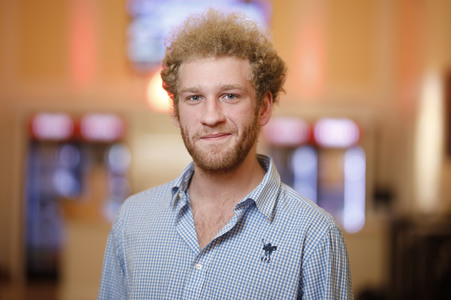 Fototermin mit Johannes Hallervorden in Köln