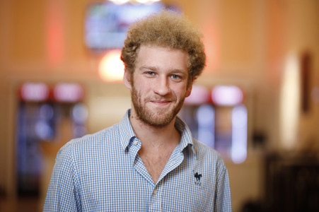 Fototermin mit Johannes Hallervorden in Köln