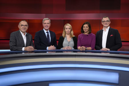 Talkshow 'hart aber fair' in Berlin