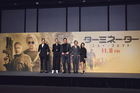 Pressekonferenz 'Terminator: Dark Fate' in Tokio