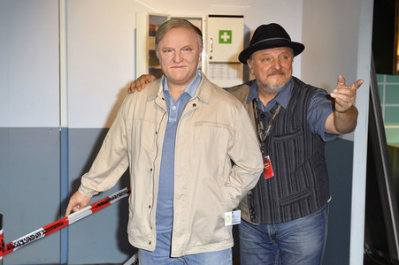 Einweihung der Wachsfigur von Axel Prahl im Madame Tussauds Berlin
