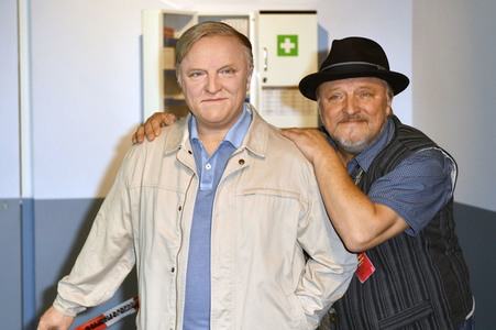 Einweihung der Wachsfigur von Axel Prahl im Madame Tussauds Berlin