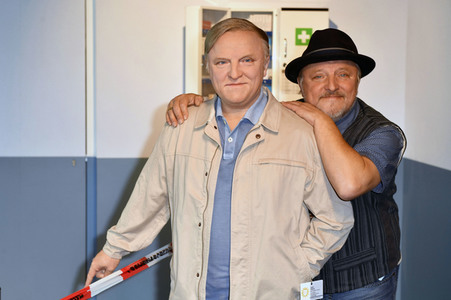 Einweihung der Wachsfigur von Axel Prahl im Madame Tussauds Berlin