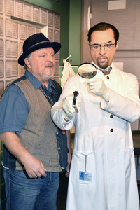 Einweihung der Wachsfigur von Axel Prahl im Madame Tussauds Berlin