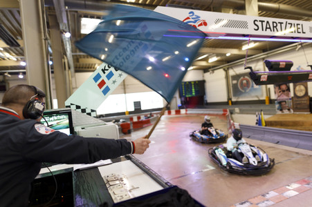 Charity-Kartrennen in Köln